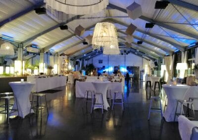 SOIREE ANNUELLE d’un service financier - traiteur haut de gamme et déco intérieure - Challenger Event Poitiers