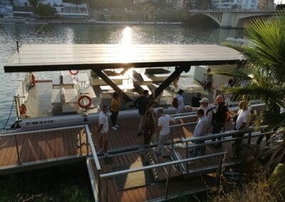 visite de seville en catamaran electrique sur le guadalquivir