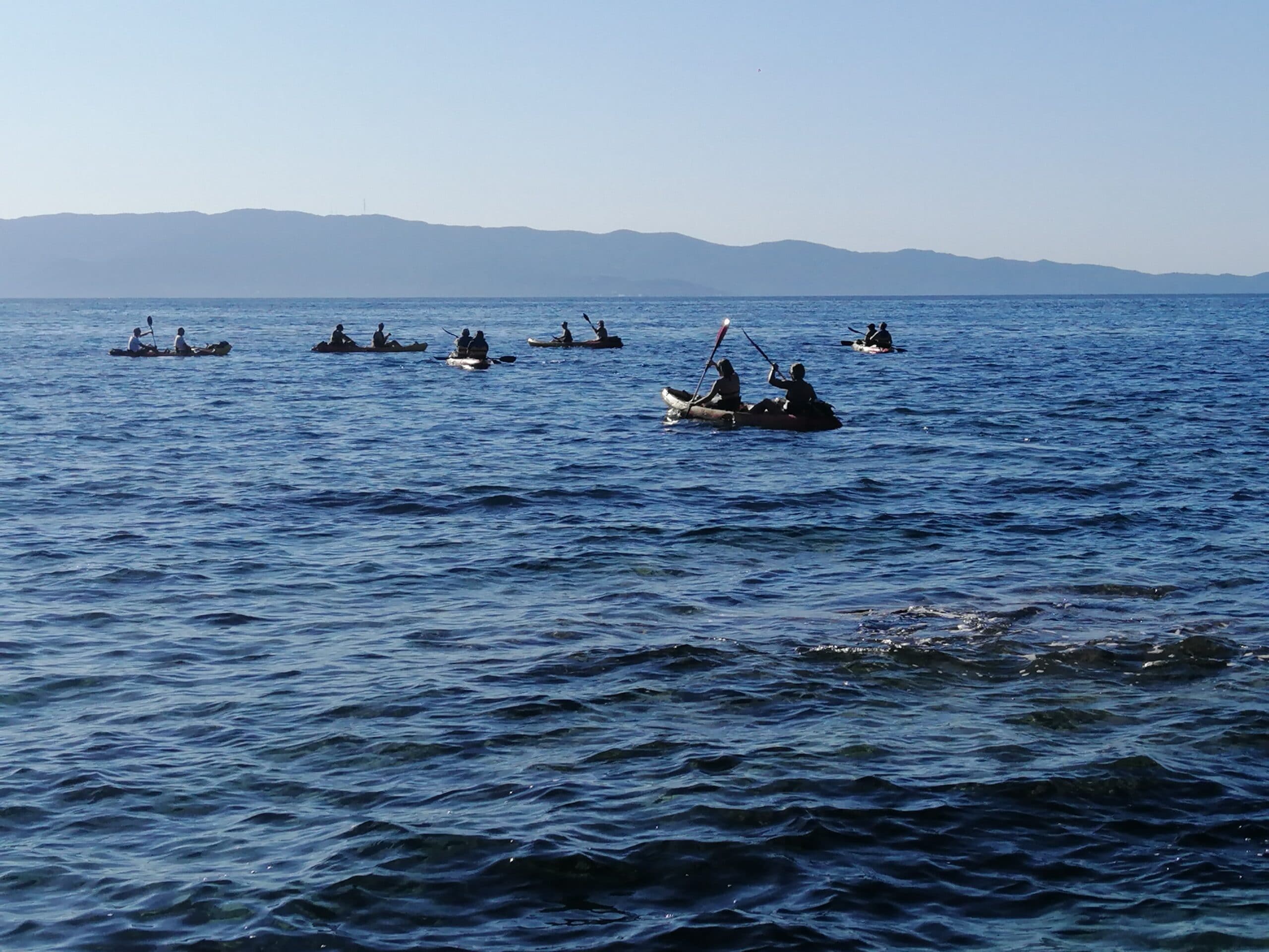 sortie kayak de mer ajaccio incentive