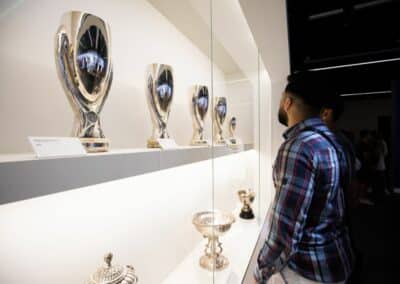 Visite du Musée du Real Madrid lors de la convention O'Tacos organisée dans la capitale espagnole.