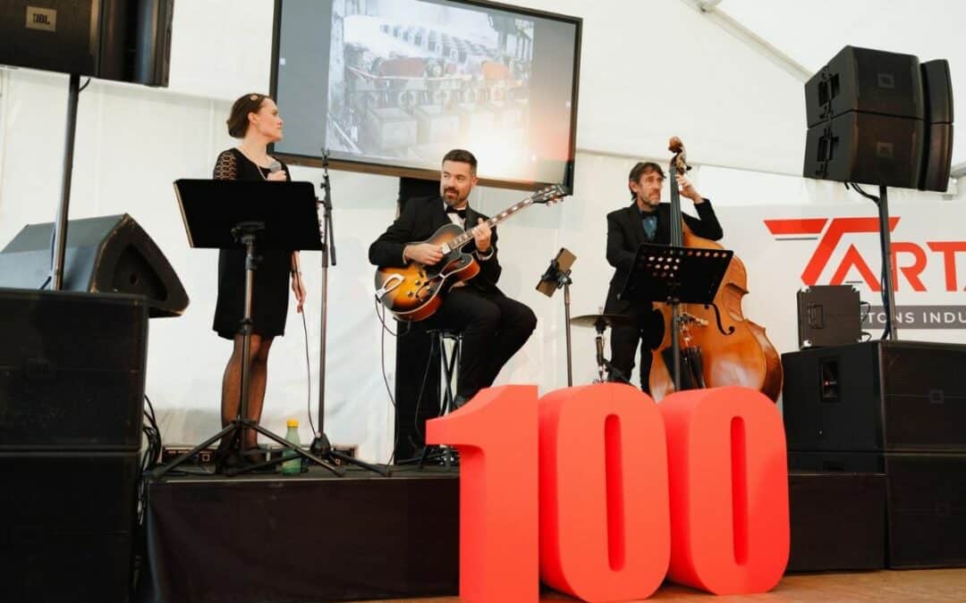 Animation musicale lors du Centenaire de Tartarin