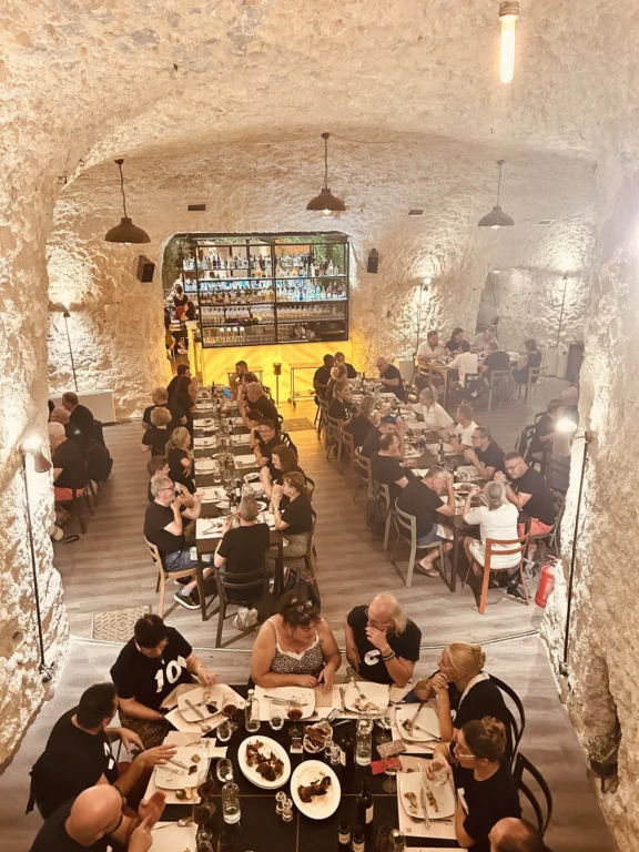 diner de gala lors de la convention astr en sardaigne